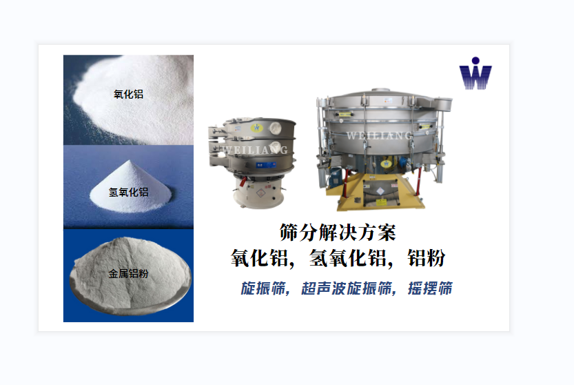 氧化鋁、氫氧化鋁、金屬鋁粉篩分案例